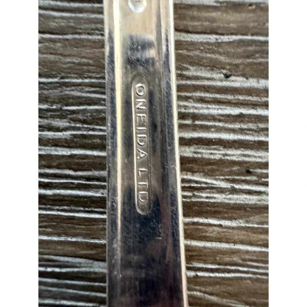 Vintage Wm A Rogers Oneida Ltd VALLEY ROSE Silverplate Dinner Forks Set Of 5